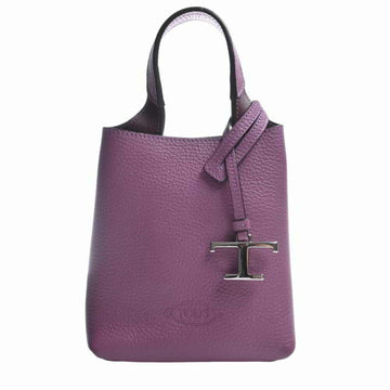 TOD'S leather micro handbag - purple