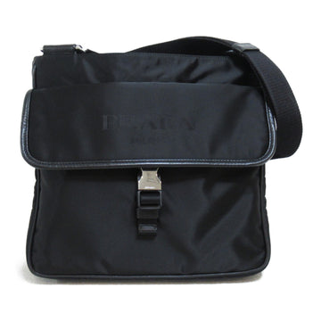 PRADA Shoulder Bag Black Nylon 2VH289