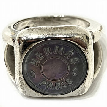 HERMES Corozo Serie Shell Ring Brand Accessories Ladies