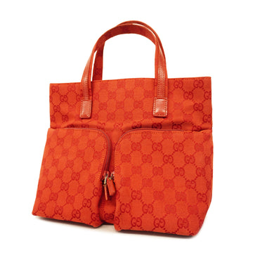 GUCCIAuth  GG Canvas Handbag 002 1080 Women's Red Color