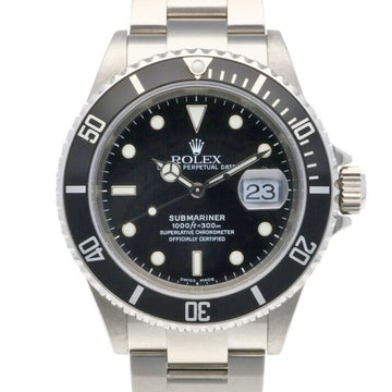 Rolex Submariner Oyster Perpetual Watch Stainless Steel 16610T Men's