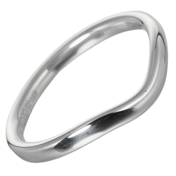 TIFFANY&Co. Curved Band No. 8 Ring 2mm Model Silver 925