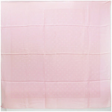 LOUIS VUITTON Silk Scarf Muffler Monogram Pattern Pink Women's