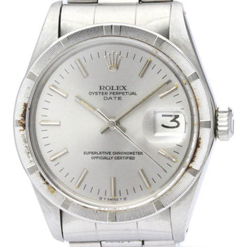 ROLEXVintage  Oyster Perpetual Date 1501 Steel Automatic Mens Watch BF561023