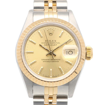 ROLEX Datejust Oyster Perpetual Watch Stainless Steel 69173 Automatic Ladies  No. 95 1986 Overhauled