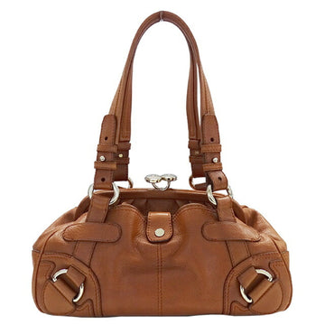 CELINE bag ladies handbag leather brown