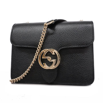 Gucci 2way Bag Interlocking G 510804 Women's Leather Handbag,Shoulder Bag B