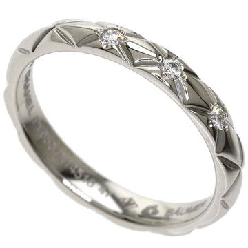 Chanel matelasse 3P diamond #47 ring/ring platinum PT950 ladies' CHANEL