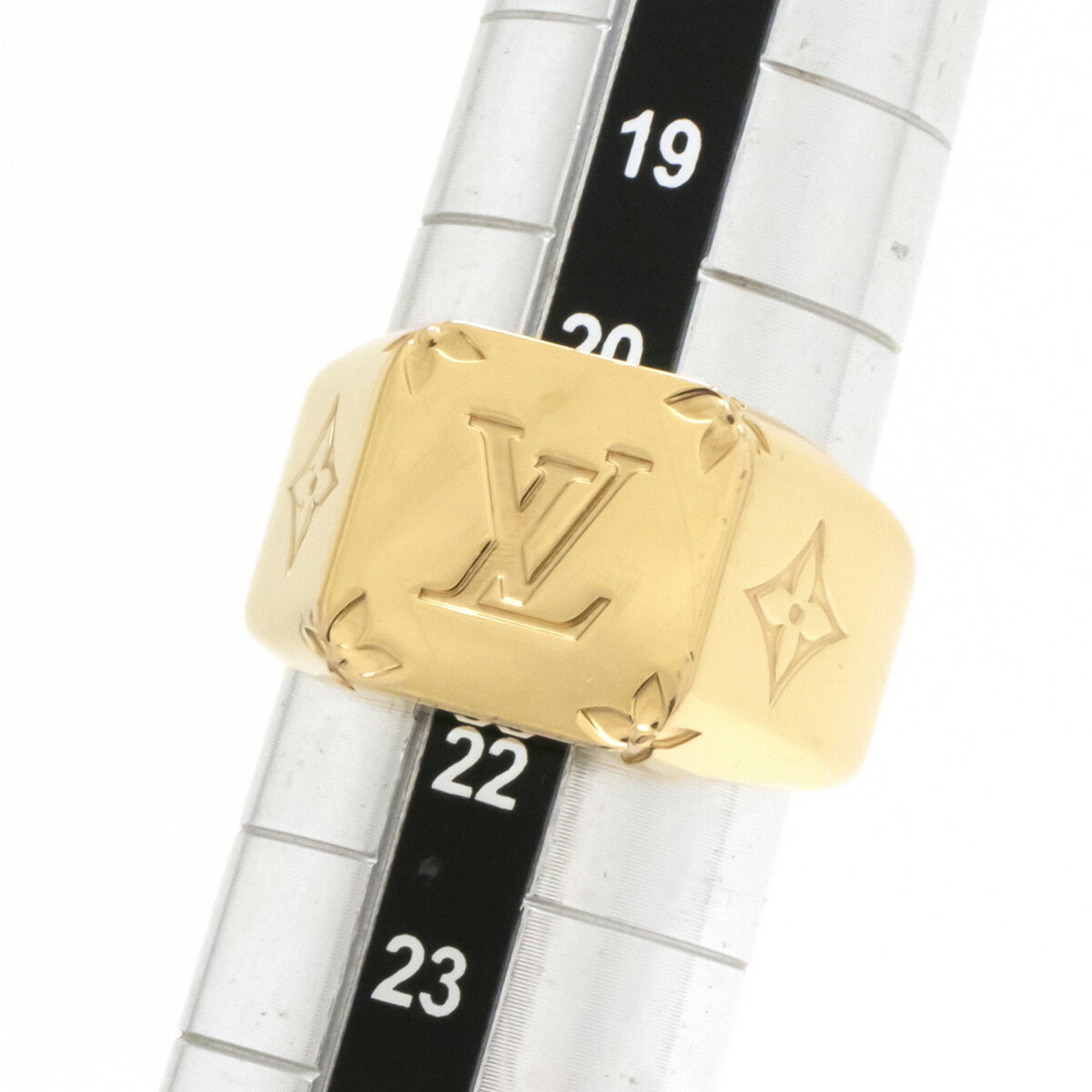 Shop Louis Vuitton Monogram Logo Signet Ring Rings (M80191, M80190) by  MUTIARA