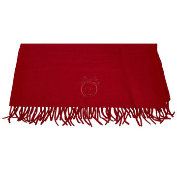CHRISTIAN DIOR Dior scarf red wool ladies