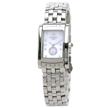 LONGINES L5.155.4 Dolce Vita diamond watch stainless steel SS ladies