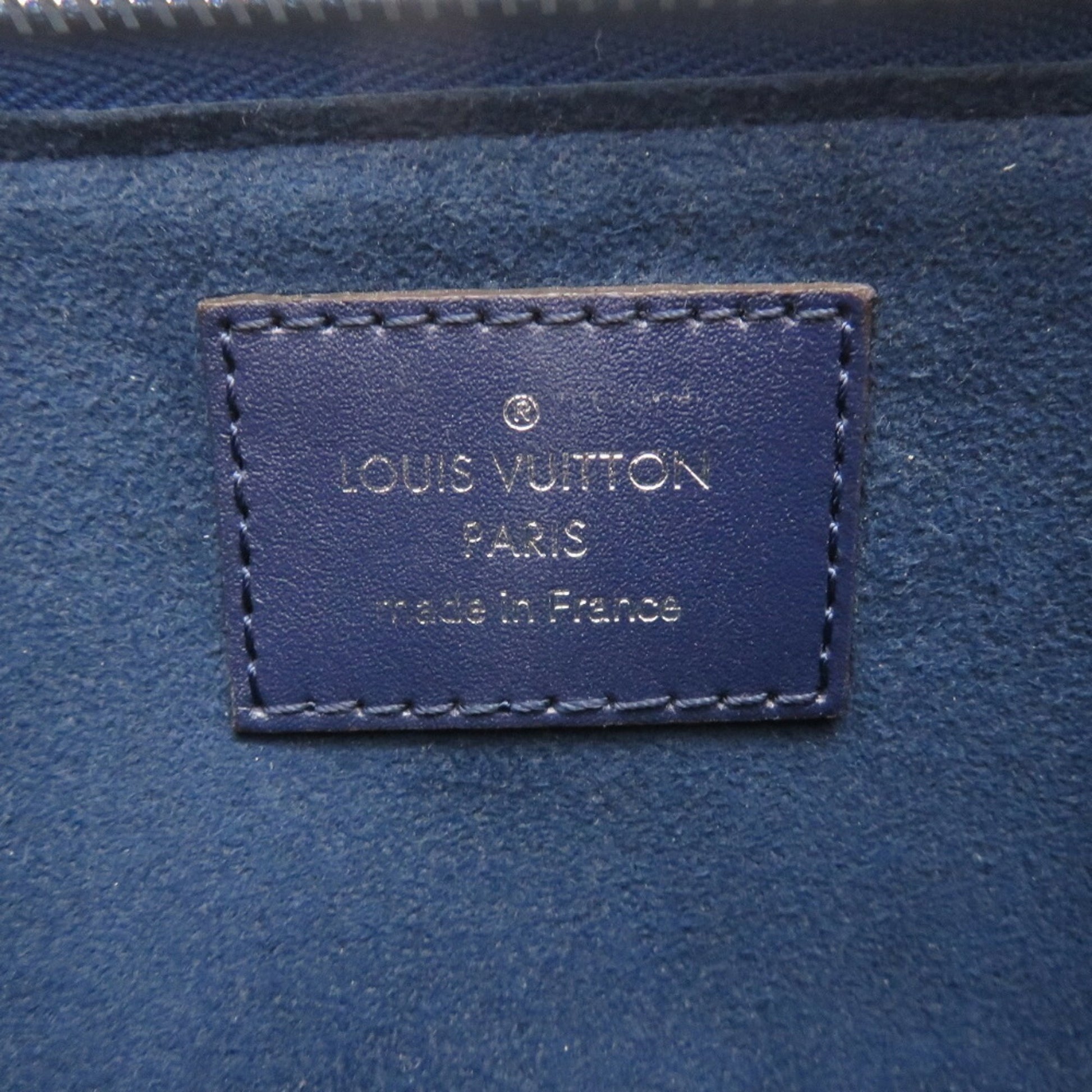 Authenticated Used Louis Vuitton Monogram Giant LV Escal Pochette Double  Zip M69124 Blue Shoulder Bag 