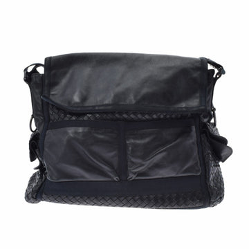 BOTTEGAVENETA Bottega Veneta Intrecciato Shoulder Bag Black 145433 Ladies Calf