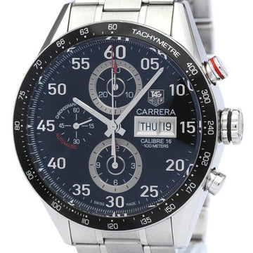 TAG HEUERPolished  Carrera Calibre 16 Chronograph Day Date Watch CV2A10 BF565067