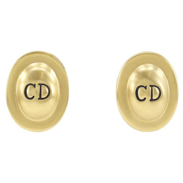 CHRISTIAN DIOR Earrings Gold Plated Approx. 19.4g Women's I111624166