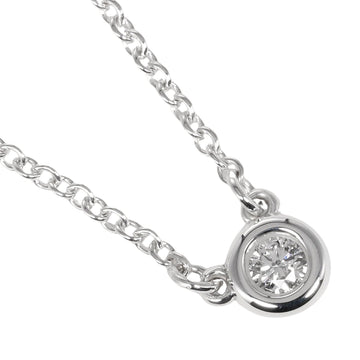 TIFFANY&Co. Visthe Yard Necklace Approx. 1.6g Silver 925 Diamond