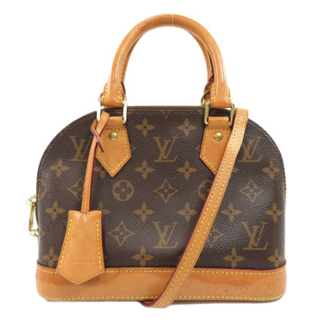 LOUIS VUITTON M53152 Alma BB Monogram Handbag Canvas Ladies