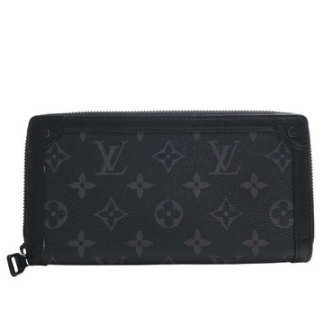 Louis Vuitton, Bags, Louis Vuitton Georges Mm Monogram Noir Empriente  Black Leather W Zippy Wallet