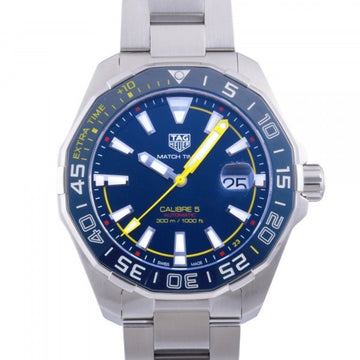 TAG HEUER HEUER Aquaracer Japan Limited 400 / Shinji Kagawa Model WAY201H.BA0927 Blue Dial Watch Men's