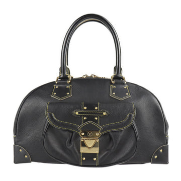 LOUIS VUITTON Superbe Handbag M91892 Suhari Leather Noir Tote Shoulder