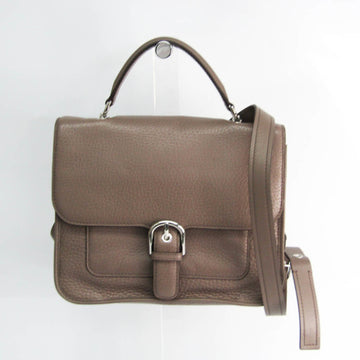 MICHAEL KORS Cooper LG School Satchel 30H6SPCS3L Women's Leather Handbag,Shoulder Bag Grayish