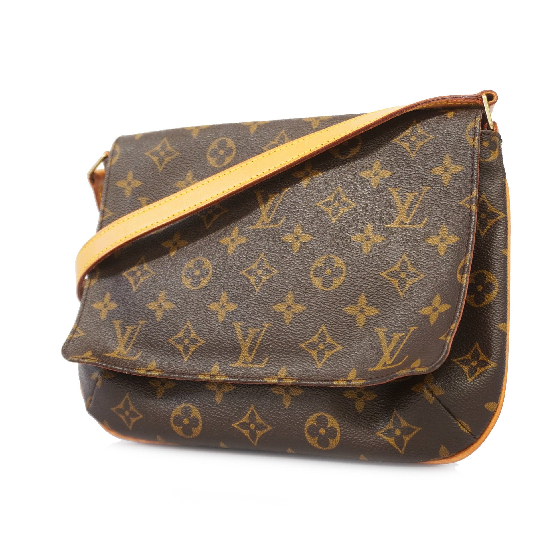 Louis Vuitton shoulder bag monogram musette tango short strap
