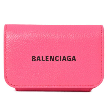 Balenciaga card case coin BALENCIAGA mini wallet Everyday accordion holder pink 591225
