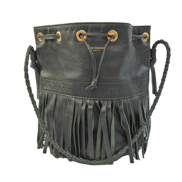 J&M DAVIDSON Carnival Women's Leather Tote Bag Black