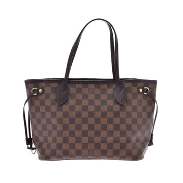 Louis Vuitton Damier Neverfull PM Brown N41359 Ladies Canvas Handbag
