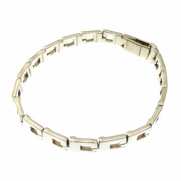 Gucci Design Bracelet SV925 23.8g Silver Women's Men's