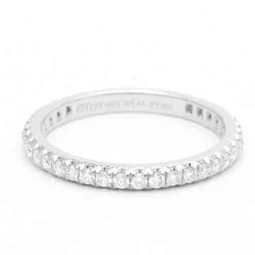 TIFFANY Soleste Full Diamond Ring Platinum Fashion Diamond Band Ring Silver