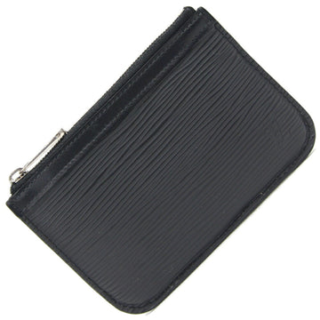 LOUIS VUITTON Coin Case Epi Pochette Cle NM M66602 Noir Purse Card Black Leather Men's