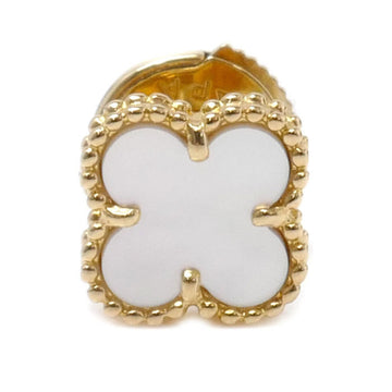 VAN CLEEF & ARPELS K18YG Yellow Gold Sweet Alhambra Earrings VCARA44800 1.2g Single Ear Ladies