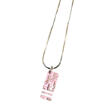 CHRISTIAN DIOR Necklace Trotter Silver Pink Women's ITA310023HCM