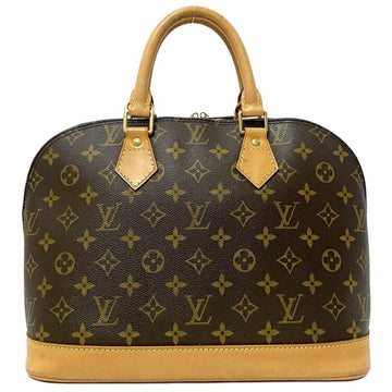 Louis Vuitton Handbag Alma PM Brown Beige Monogram M53151 Canvas Nume VI0977 LOUIS VUITTON Women's Bag LV