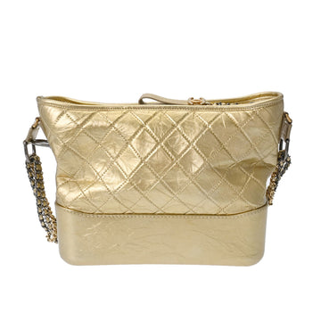 CHANEL Gabriel Hobo Large Gold/A93824 Women's Calf Handbag