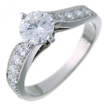 Van Cleef & Arpels 0.52ct Diamond # 47 Ladies Ring Pt950 Platinum