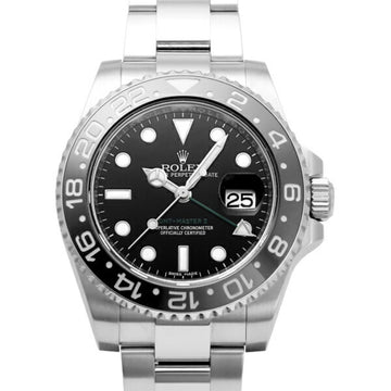 ROLEX GMT Master II 116710LN Black/Dot Dial Watch Men's