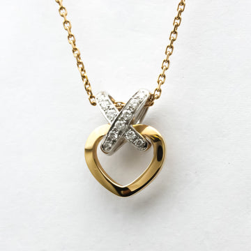 Chaumet Liens Necklace 081224/080996 Pink Gold (18K),White Gold (18K) Diamond Men,Women Fashion Pendant Necklace