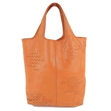 Bottega Veneta Intrecciato handbag leather orange 131673