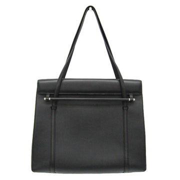 CARTIER Cabochon Women's Leather Handbag Black