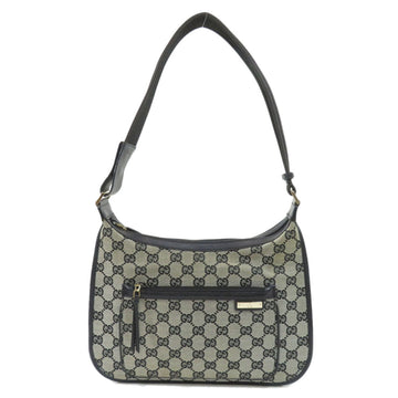 Gucci 001 4098 GG Shoulder Bag Canvas / Leather Women's GUCCI