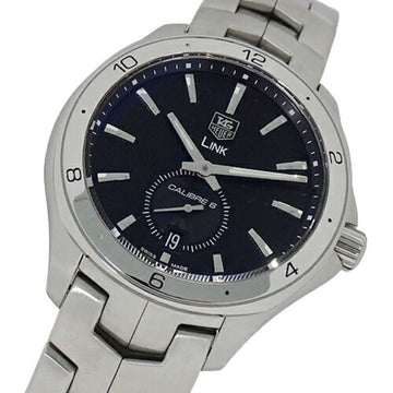 TAG HEUER TAG Link WAT2110 BA0950 Watch Men's Caliber 6 Date Automatic Winding AT Stainless SS Polished