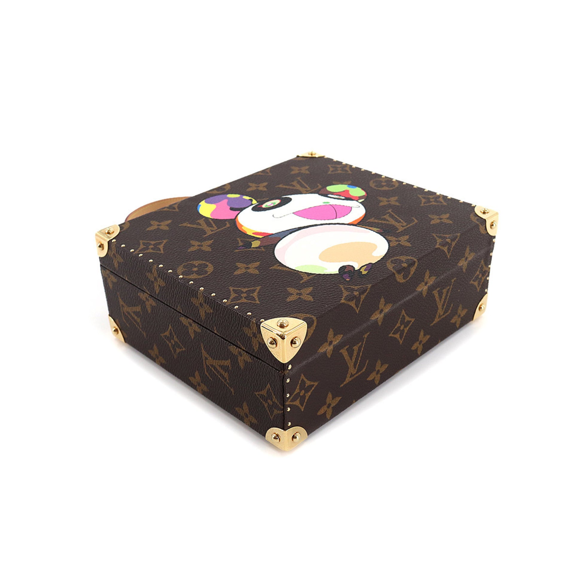 Louis Vuitton Vintage Murakami Monogram Panda Jewelry Box