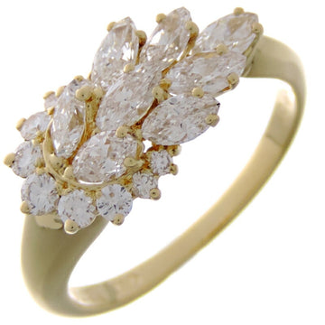 Piaget Diamond # 49 Ladies Ring 750 Yellow Gold
