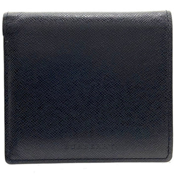 Burberry leather black BURBERRY bi-fold wallet