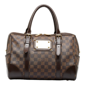 LOUIS VUITTON Damier Berkley handbag N52000 brown PVC leather ladies