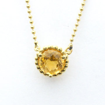 TIFFANY Citrine Necklace Yellow Gold [18K] Citrine Men,Women Fashion Pendant Necklace [Gold]