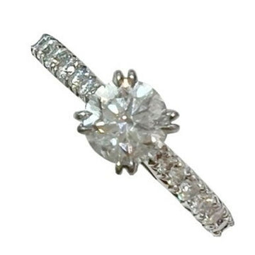 Harry Winston 0.5ct Engagement Ring Brilliant Love Wedding Diamond GIA No. 9 Ladies