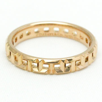 TIFFANY T True Narrow Bund Ring Pink Gold [18K] Fashion No Stone Band Ring Pink Gold